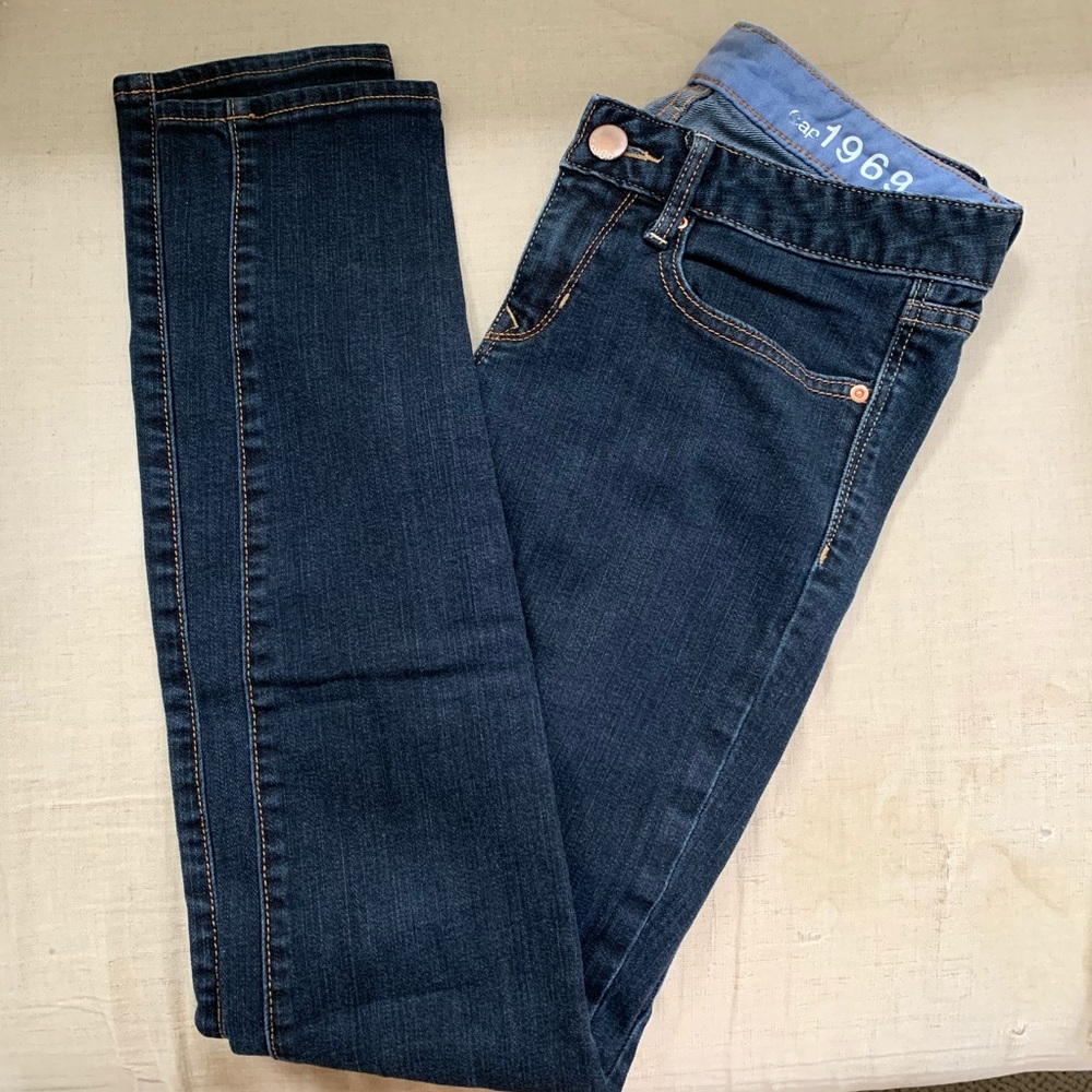 GAP deep denim always skinny